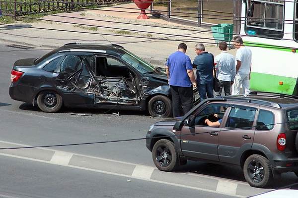 Car accidents on the way to work