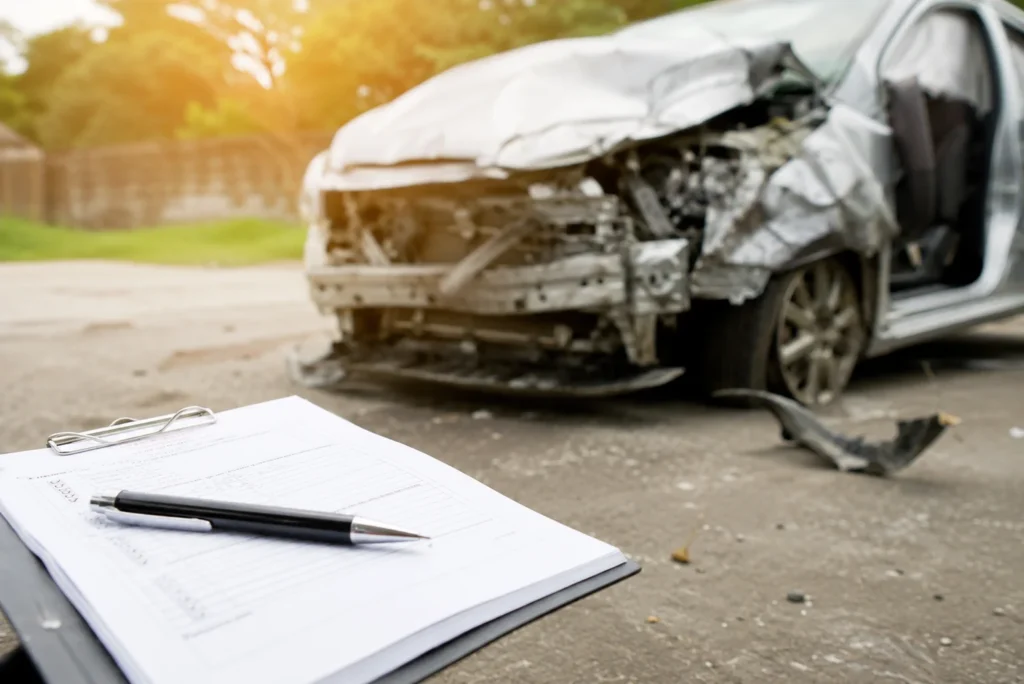 total loss insurance claim Melbourne