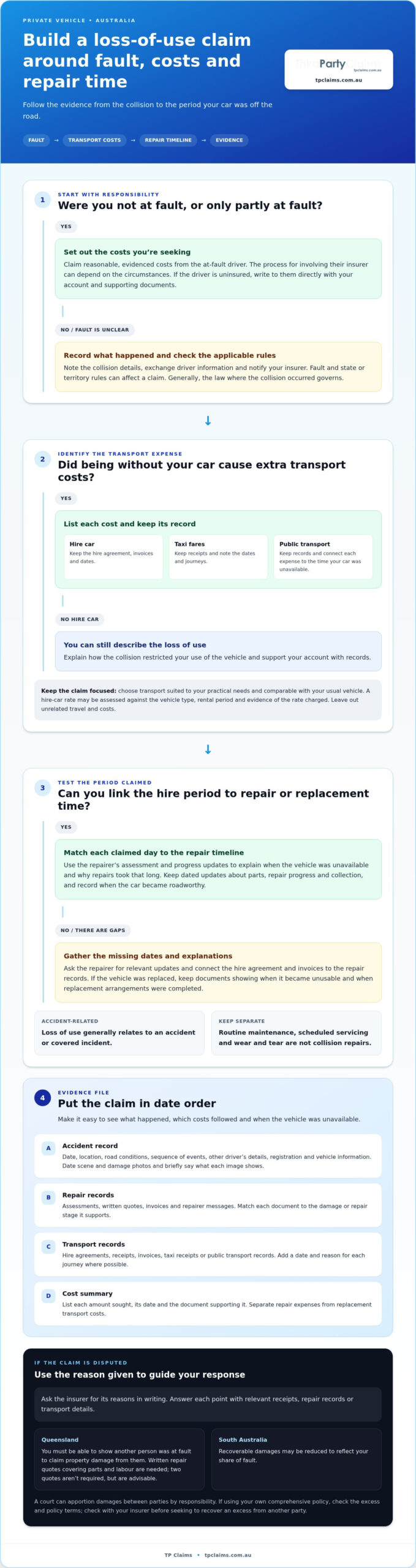 How to Claim Loss of Use Compensation After a Car Accident